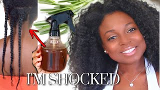 ROSEMARY WATER FOR MASSIVE HAIR GROWTH  DIY Rosemary Water Spray Recipe amp How To Use It [upl. by Leff]