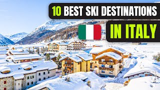 Top 10 Skiing Destinations in Italy 2024 [upl. by Neils]