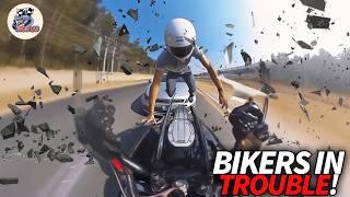 BRUTAL MOTORCYCLE CRASHES  CRAZY amp EPIC Motorcycle Moments 2024 6 [upl. by Ayiak]