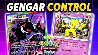 This SPLIT Gengar Control Deck is INSANE  Pokemon Pocket [upl. by Hendricks560]