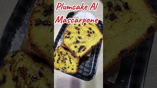 Plumcake al Mascarpone [upl. by Rettig42]