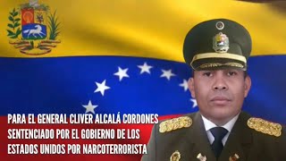 Urgente PARA CLIVER ALCALÁ CORDONES SENTENCIADO EN EEUU POR NARCOTERRORISTA  Por Coronel Gámez [upl. by Lekcim591]