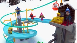 Щенячий Патруль на русском  Подарки на Новый Год Paw Patrol Christmas  Rubble’s Mountain Rescue [upl. by Aihtebat]