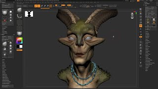 Getting Started with ZBrush Part 7  Symmetry [upl. by Rachele]