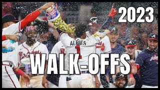 MLB  WalkOffs of 2023 [upl. by Chil]