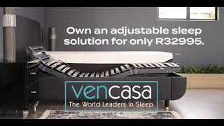 Vencasa adjustable sleep solution for only R32295 [upl. by Nollat]