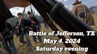 American Civil War ReenactmentBattle of Port Jefferson TX April 4 2024 [upl. by Ynnos329]