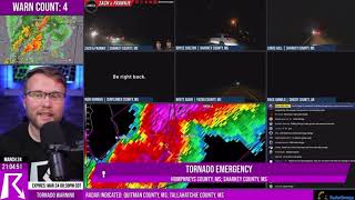 Ryan Hall Y’all Tornado Emergency Compilation [upl. by Llenrod]