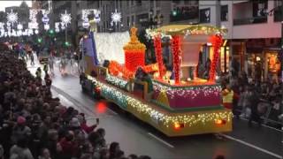 Cabalgata de los Reyes Magos en Vigo 2016 [upl. by Parnell]