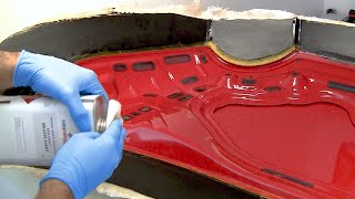 How to Make a Carbon Fiber Car BonnetHood  Part 13  Making the Mould [upl. by Randa]