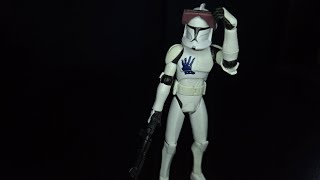 Clone Trooper Echo  Star Wars The Clone Wars  Action Figure Review [upl. by Riker]