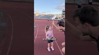 First Mile Run Attempt age 3 🏃‍♀️ [upl. by Sandro]