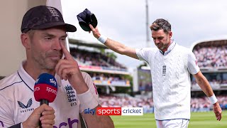 Jimmy Andersons emotional final interview as an England Test player [upl. by Fleece]