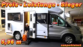 NUR 596 m🔥LUXUS CAMPER zum Schnäppchenpreis🔥günstige KURZE KOMPAKTE Wohnmobile unter 6m bis 35 t‼️ [upl. by Neelasor631]