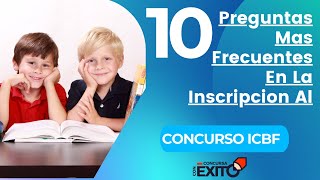 Las 10 Preguntas Mas Frecuentes En El Concurso icbf 2021 [upl. by Emelina757]