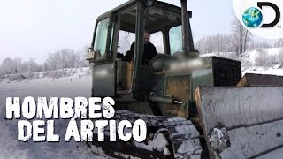 La peligrosa construcción a lo largo del río Yukon  Hombres del Ártico l Discovery Latinoamérica [upl. by Odnomra]