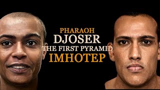 Djoser  Egyptian Pharaohs  The First Pyramid Builder  Imhotep [upl. by Mercy]