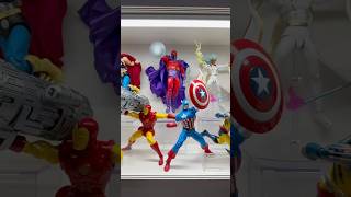 My Mafex Marvel display avengers mafex marvel xmen display [upl. by Adnohsirk]