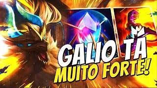 GALIO MID É ABSURDO DE FORTE QUE PARTIDA BIZARRA LOL WILD RIFT [upl. by Ahilam517]