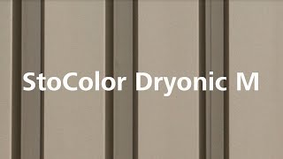 StoColor Dryonic® M avec effet métallisé [upl. by Hsirap262]