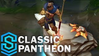 Classic Pantheon the Unbreakable Spear  Ability Preview  League of Legends [upl. by Erbas]