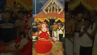 theyyam  Muvalamkuzhi Chamundi reels [upl. by Oelc]