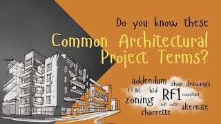 Common Architectural Project Terms [upl. by Harry576]