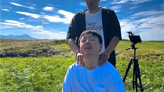 【nature】Japanese massage real LiveストリートマッサージLive [upl. by Kovar]