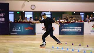 Amazing Freestyle Skating  Zhang Hao China 1st [upl. by Liederman]