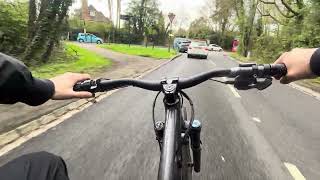 EBike Bafang BbsHD 52v  VESC Flipsky 75100 PRO v20 controller  short ride [upl. by Madelena]