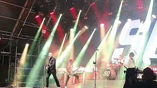 Status Quo LAST EVER LIVE SONG quotBurning Bridgesquot  Taunton Vivary Park 23082024 [upl. by Millar]