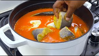 Simple yet DELICIOUS FISH SOUP [upl. by Landri]