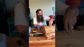 Quick tip for staining wood woodworking [upl. by Hanni]