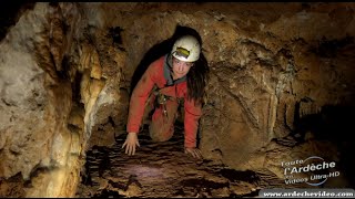 Ardèche  Découverte de la spéléologie 4K [upl. by Boggs286]