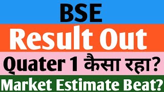 BSE ltd quater 1 Result💸 BSE June result 2025 BSE result today BSE share latest news today [upl. by Aissert760]