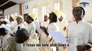 A YESUS MË BELE AFIDI YE WA O  Chant des offrandes By CHORALE ST KISITO DE MVOGMBI [upl. by Ursulina]