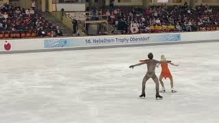 Olivia Smart amp Tim Dieck Nebelhorn Trophy 2024 Free Dance [upl. by Keisling729]