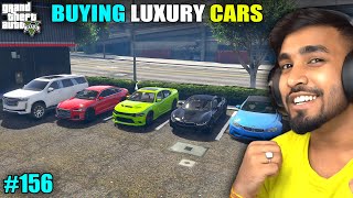 BUYING LUXURY CARS FOR MONEY  TECHNO GAMERZ GTA 5 GAMEPLAY 156 [upl. by Teraj418]