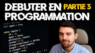 DÉBUTER EN PROGRAMMATION PARTIE 3  HELLO WORLD [upl. by Ferwerda]