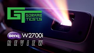 Gorkab Tests  BenQ W2700i Vidéoprojecteur 4K HDR Android TV [upl. by Ajed303]