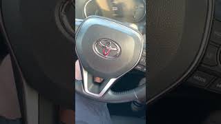 How to turn the alarm theft sensor off on UK Toyota Rav 4 from 2019 [upl. by Sama]