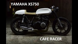 Yamaha XS750 Cafe Racer Build Info [upl. by Nofets]