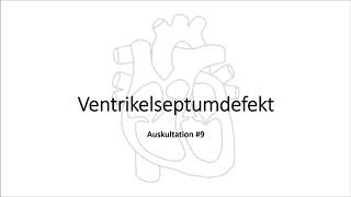 Auskultation 9 Ventrikelseptumdefekt [upl. by Demeyer]