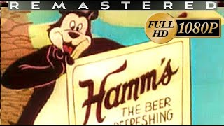 1954 HAMMS BEER “THE LAND OF SKY BLUE WATERS” COMMERCIAL REMASTERED HD 1080p [upl. by Joceline822]