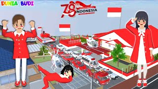 Yuta VS Mio Lomba 17 Agustus Kumpulkan Semua Kendaraan Merah Putih🇮🇩Dikota Sakura  Sakura School [upl. by Jacques549]