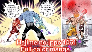 Hajime no ippo chapter 1460 FULL COLOR MANGA Assault [upl. by Ybroc]