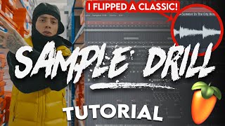 HOW TO MAKE SAMPLED DRILL BEATS FOR CENTRAL CEE  KAY FLOCK [upl. by Bianchi]