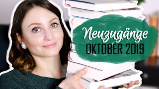 Neuzugänge Oktober 2019  Im Zeichen der Buchmesse [upl. by Alleunamme]