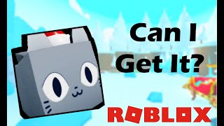 AIMING FOR THE HUGE FESTIVE CAT  Pet Simulator X  Roblox [upl. by Lamok]