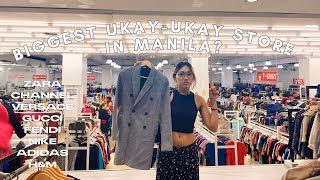 20 PESOS DIOR  Biggest UkayUkay store in Manila Philippines [upl. by Frechette516]